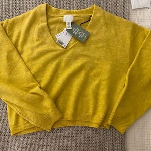 H&M Women’s cropped sweater xs